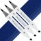 Artfinity Sketch Marker Sets - Set of 3 - Indigo B7-8, Vibrant, Professional, Dye-Based Alcohol Markers for Artists, Drawing, Travel, & More